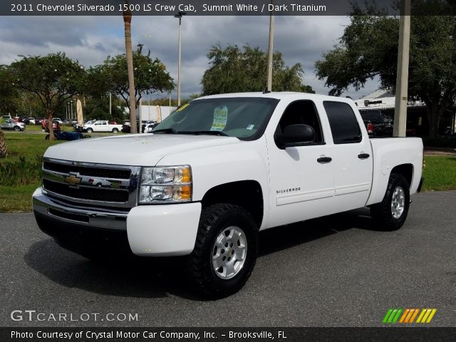 2011 Chevrolet Silverado 1500 LS Crew Cab in Summit White