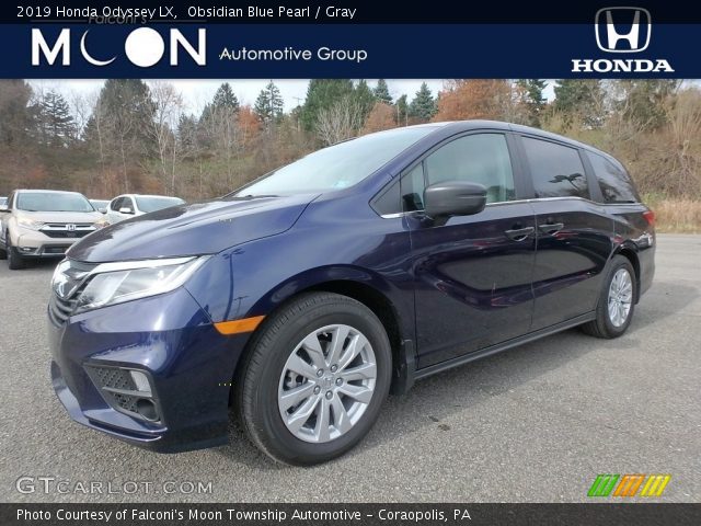 2019 Honda Odyssey LX in Obsidian Blue Pearl