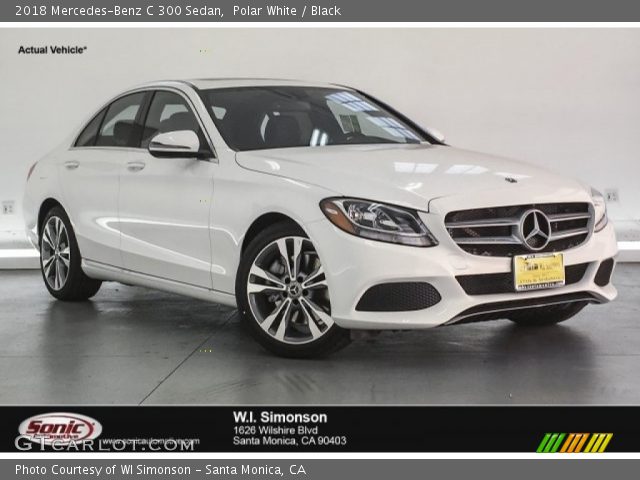 2018 Mercedes-Benz C 300 Sedan in Polar White