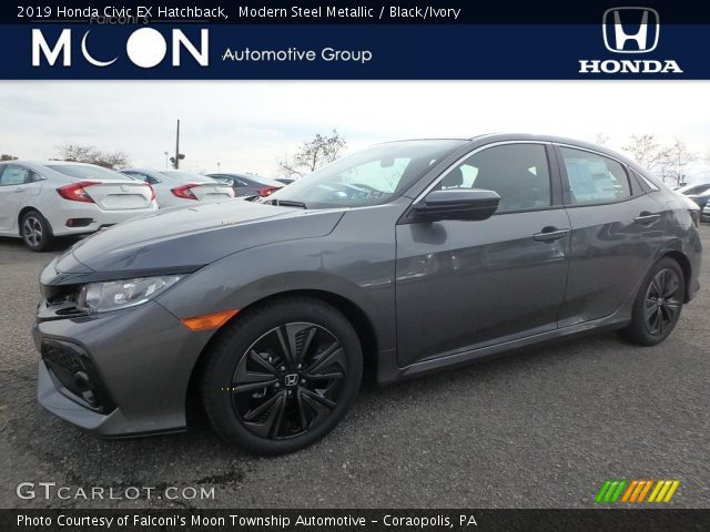 2019 Honda Civic EX Hatchback in Modern Steel Metallic