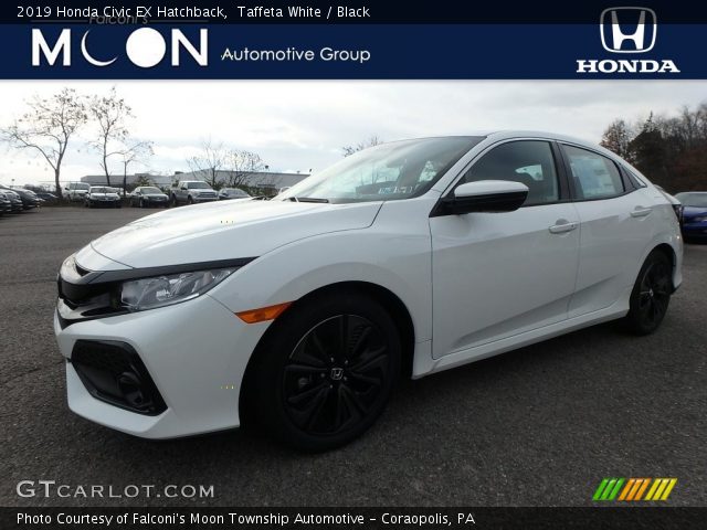 2019 Honda Civic EX Hatchback in Taffeta White