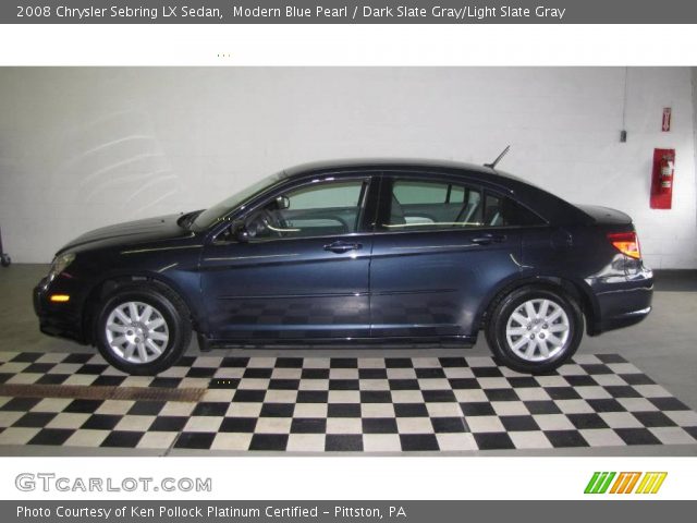 2008 Chrysler Sebring LX Sedan in Modern Blue Pearl