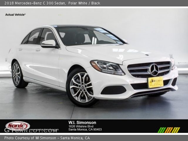 2018 Mercedes-Benz C 300 Sedan in Polar White