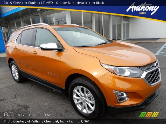 2019 Chevrolet Equinox LT AWD in Orange Burst Metallic