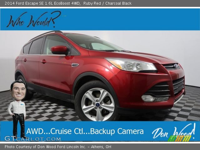 2014 Ford Escape SE 1.6L EcoBoost 4WD in Ruby Red