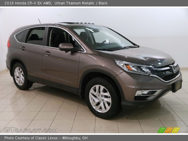 2016 Honda CR-V EX AWD in Urban Titanium Metallic