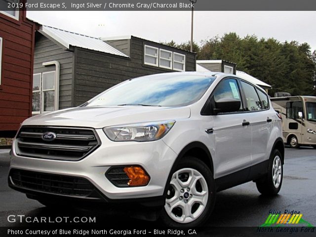 2019 Ford Escape S in Ingot Silver