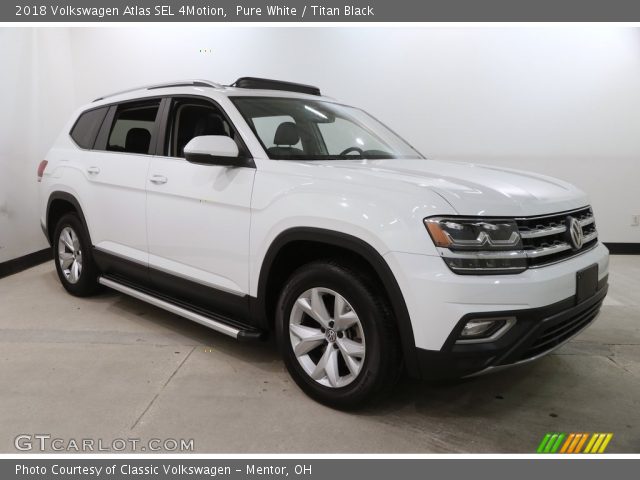 2018 Volkswagen Atlas SEL 4Motion in Pure White