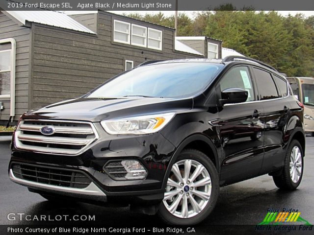 2019 Ford Escape SEL in Agate Black