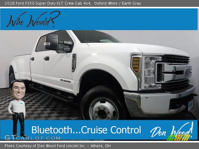 2018 Ford F350 Super Duty XLT Crew Cab 4x4 in Oxford White