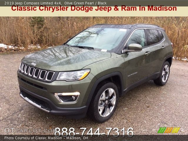 2019 Jeep Compass Limited 4x4 in Olive Green Pearl
