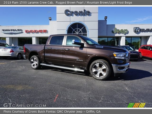 2019 Ram 1500 Laramie Crew Cab in Rugged Brown Pearl