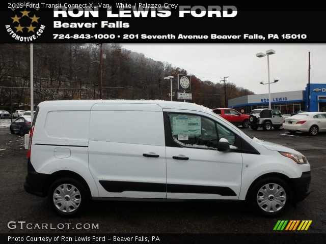 2019 Ford Transit Connect XL Van in White