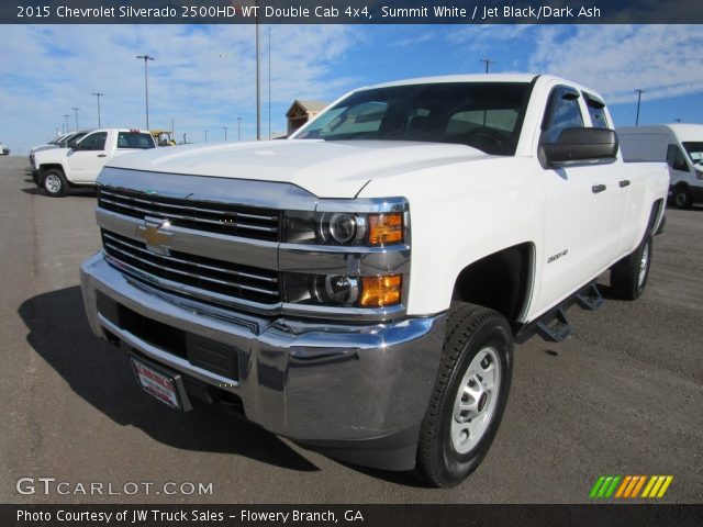 2015 Chevrolet Silverado 2500HD WT Double Cab 4x4 in Summit White