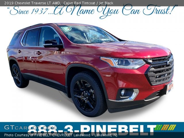 2019 Chevrolet Traverse LT AWD in Cajun Red Tintcoat