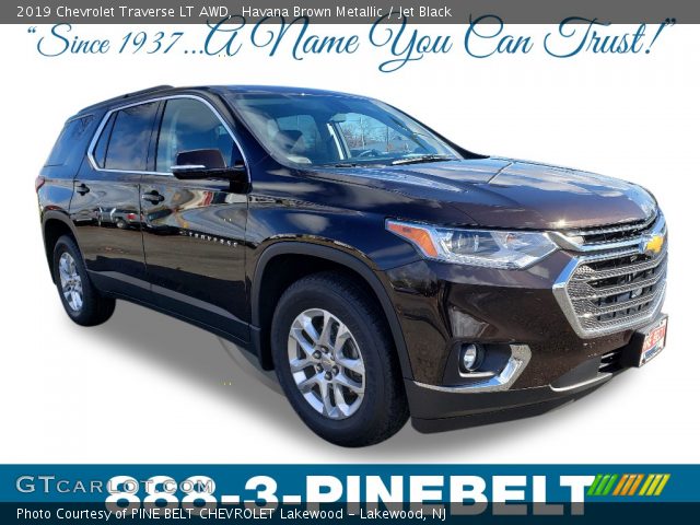 2019 Chevrolet Traverse LT AWD in Havana Brown Metallic