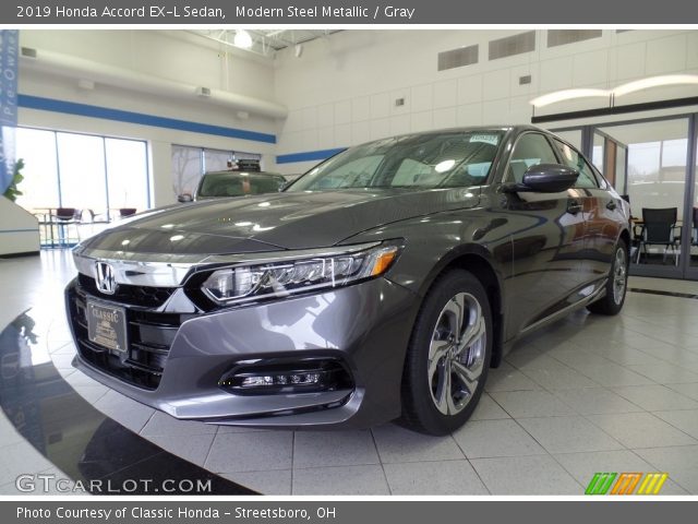 2019 Honda Accord EX-L Sedan in Modern Steel Metallic