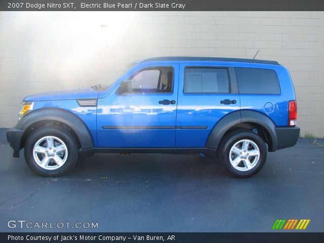 2007 Dodge Nitro SXT in Electric Blue Pearl