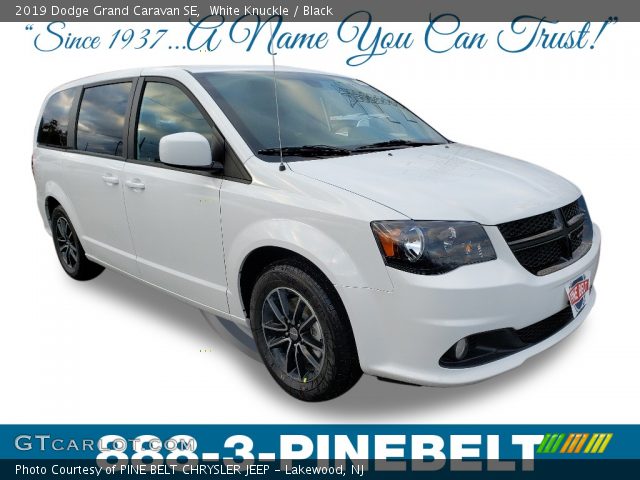 2019 Dodge Grand Caravan SE in White Knuckle