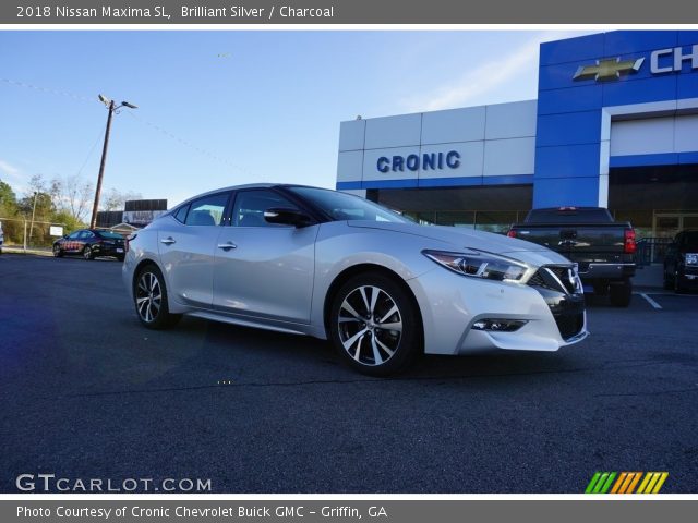 2018 Nissan Maxima SL in Brilliant Silver