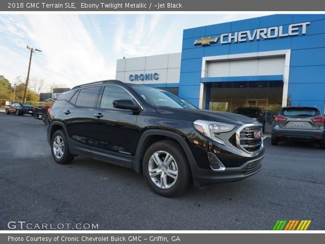 2018 GMC Terrain SLE in Ebony Twilight Metallic