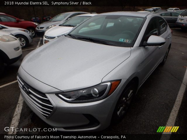 2018 Hyundai Elantra SEL in Symphony Silver
