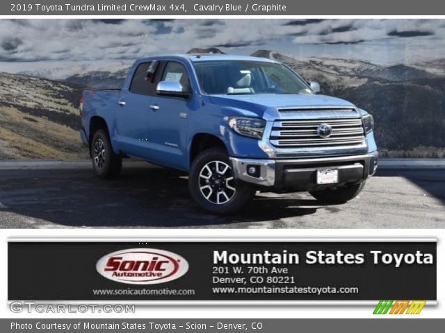 2019 Toyota Tundra Limited CrewMax 4x4 in Cavalry Blue