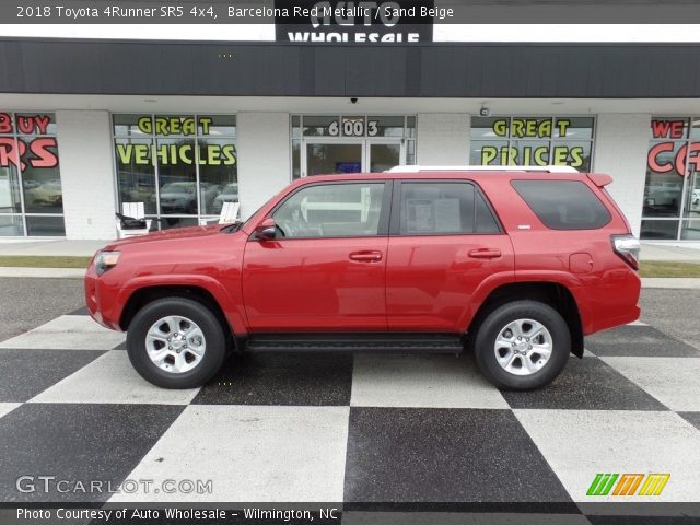 2018 Toyota 4Runner SR5 4x4 in Barcelona Red Metallic