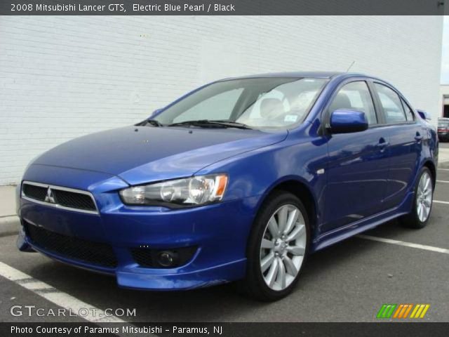 2008 Mitsubishi Lancer GTS in Electric Blue Pearl