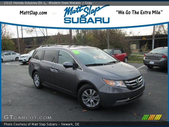 2015 Honda Odyssey EX-L in Modern Steel Metallic