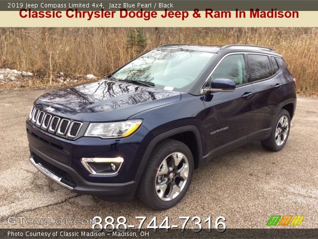 2019 Jeep Compass Limited 4x4 in Jazz Blue Pearl