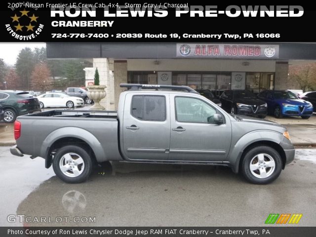 2007 Nissan Frontier LE Crew Cab 4x4 in Storm Gray