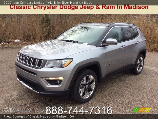 2019 Jeep Compass Limited 4x4 in Billet Silver Metallic