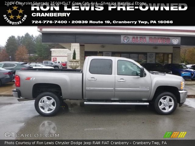 2014 Chevrolet Silverado 2500HD LT Crew Cab 4x4 in Silver Ice Metallic