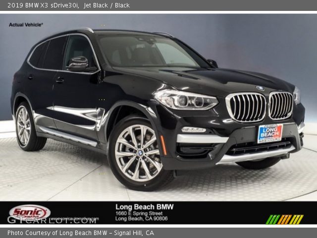 2019 BMW X3 sDrive30i in Jet Black