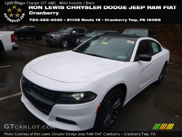 2019 Dodge Charger SXT AWD in White Knuckle