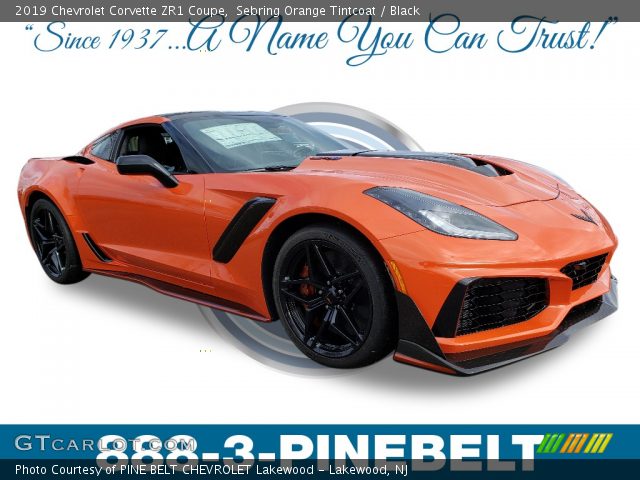 2019 Chevrolet Corvette ZR1 Coupe in Sebring Orange Tintcoat