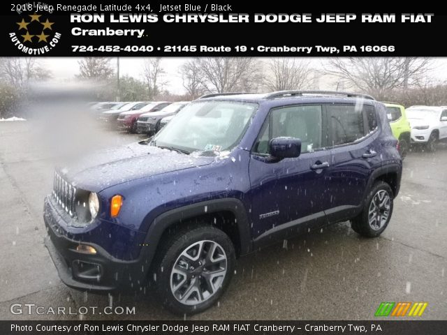 2018 Jeep Renegade Latitude 4x4 in Jetset Blue