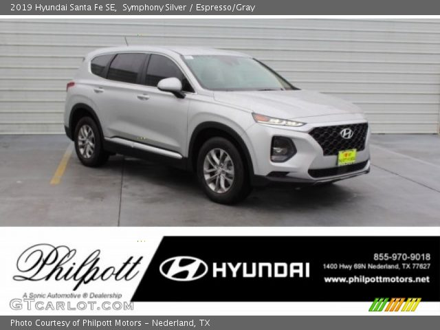 2019 Hyundai Santa Fe SE in Symphony Silver