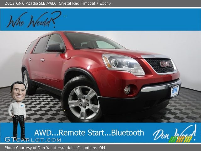 2012 GMC Acadia SLE AWD in Crystal Red Tintcoat