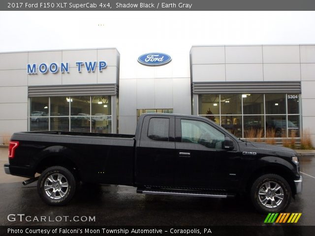 2017 Ford F150 XLT SuperCab 4x4 in Shadow Black