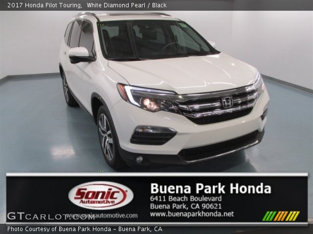 2017 Honda Pilot Touring in White Diamond Pearl