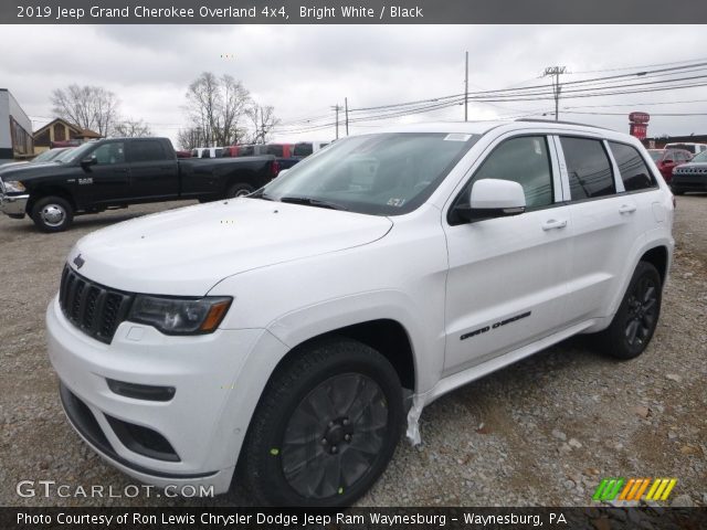 2019 Jeep Grand Cherokee Overland 4x4 in Bright White