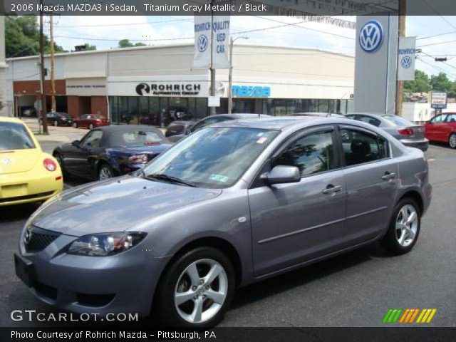2006 Mazda MAZDA3 i Sedan in Titanium Gray Metallic