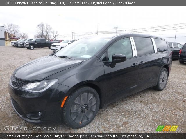 2019 Chrysler Pacifica Touring Plus in Brilliant Black Crystal Pearl