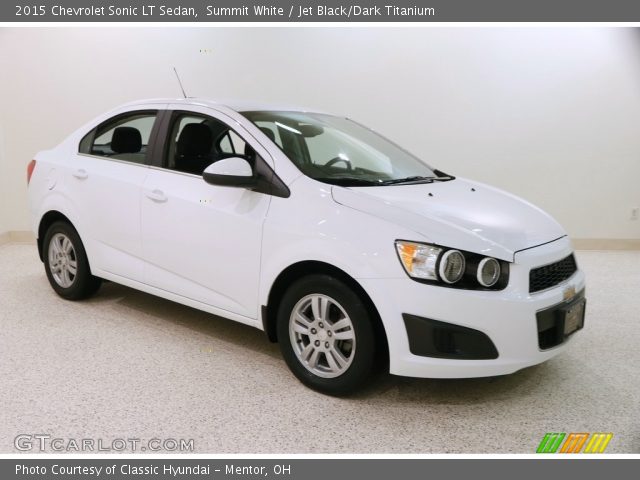 2015 Chevrolet Sonic LT Sedan in Summit White