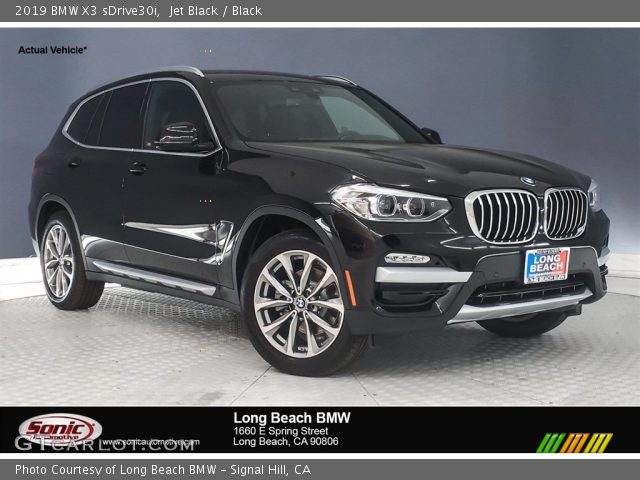 2019 BMW X3 sDrive30i in Jet Black