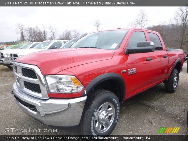 2018 Ram 2500 Tradesman Crew Cab 4x4 in Flame Red