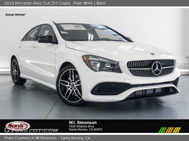 2019 Mercedes-Benz CLA 250 Coupe in Polar White