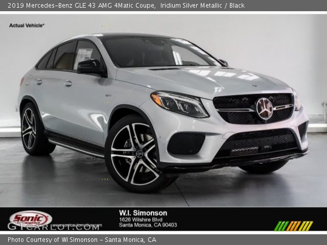 2019 Mercedes-Benz GLE 43 AMG 4Matic Coupe in Iridium Silver Metallic